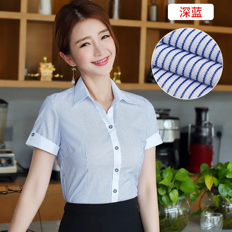 Purple Jacquard Slim Fit Long Sleeve Shirt for Women - Image 5