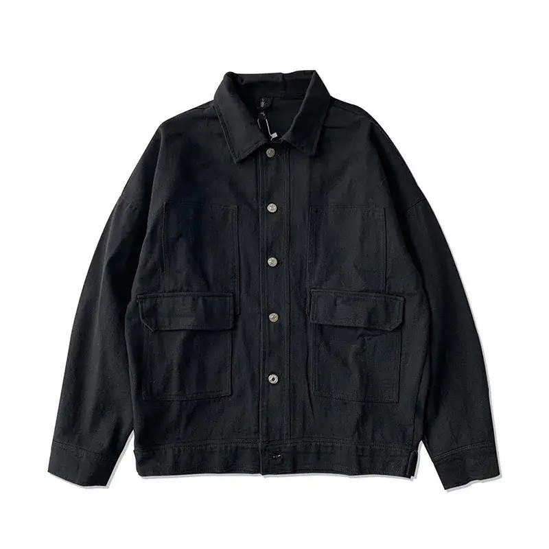 Men's Korean Style Black Casual Jacket All Match