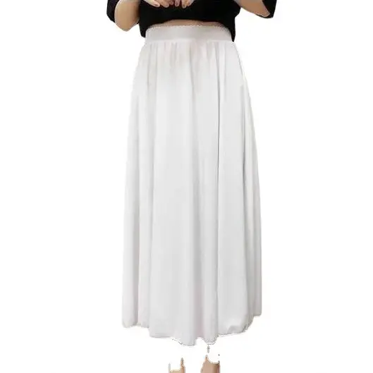 Blue Lace Hanfu Skirt Mid Length Anti Exposure - Image 20