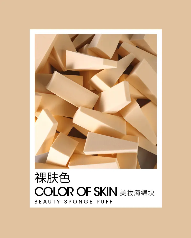 Ultra Soft Triangle Makeup Sponges for Dry & Wet Use - Image 5