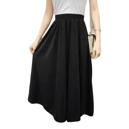 White Lace Hem Skirt with 3m Hem for Women - Image 13