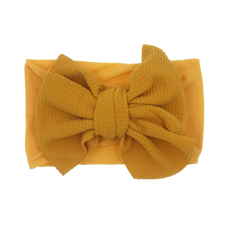 Children's Bow Hairbands Multi Color Soft High Elastic - Image 18