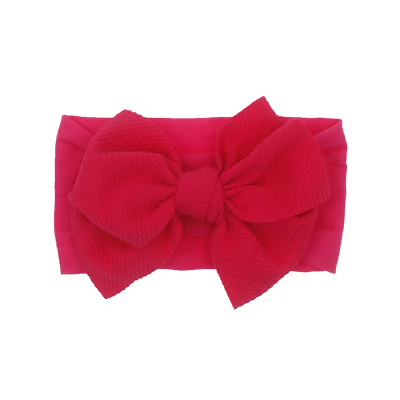 Children's Bow Hairbands Multi Color Soft High Elastic - Image 8