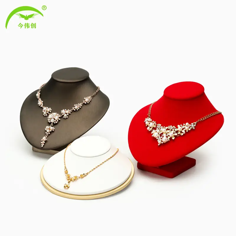 Gold Plated Necklace & Pendant Display Rack Set - Image 22