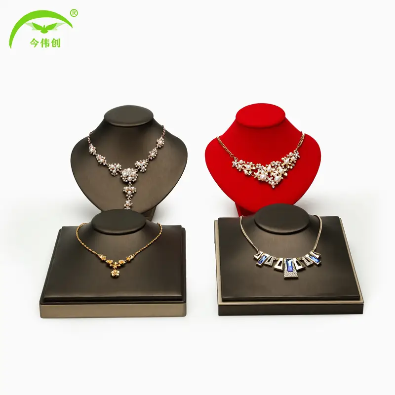 Gold Plated Necklace & Pendant Display Rack Set - Image 23