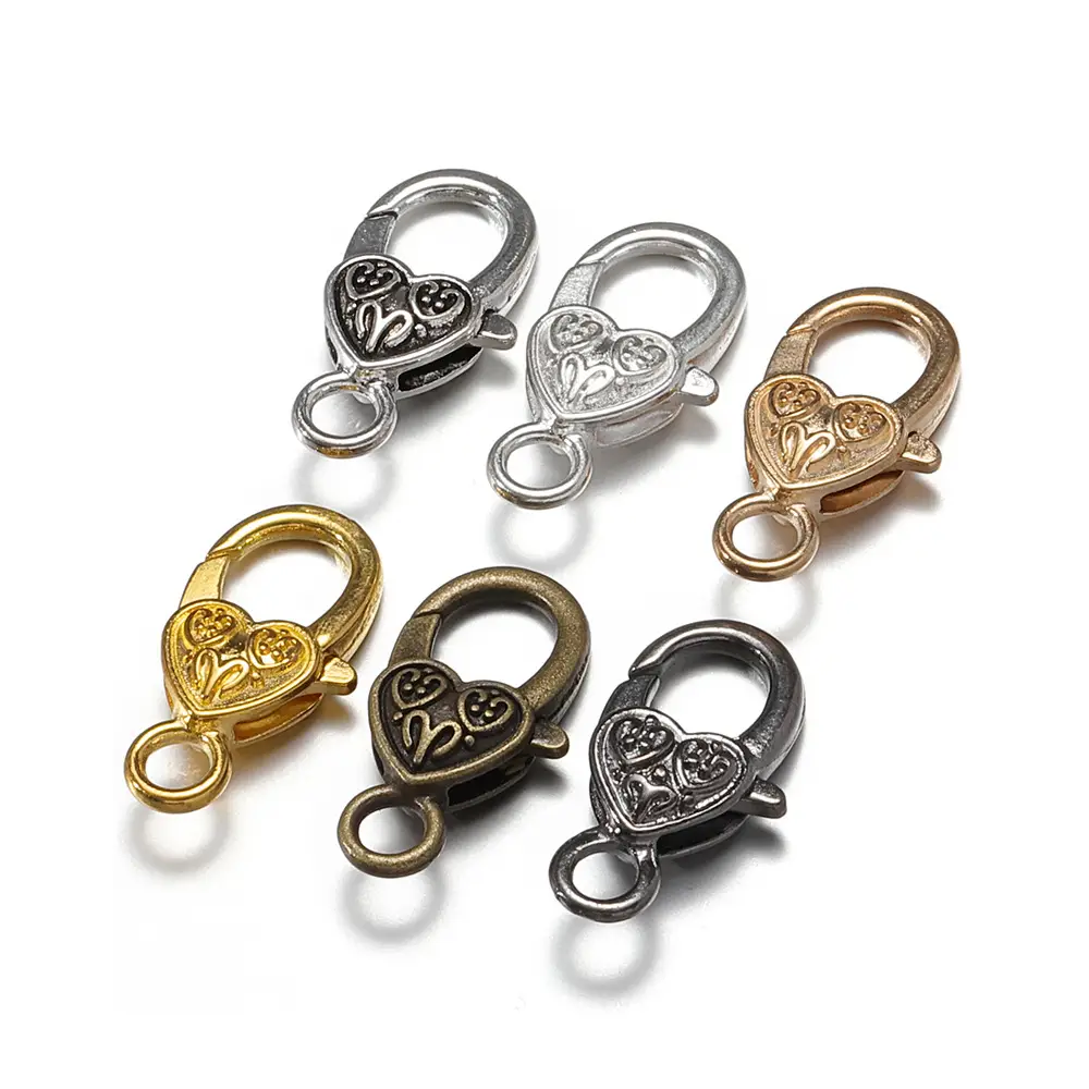 Heart Key Chain Jewelry with Big Lobster Buckle Set - Image 10