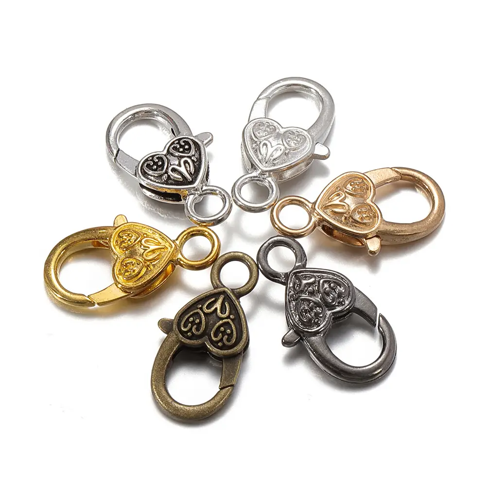 Heart Key Chain Jewelry with Big Lobster Buckle Set — feature 8