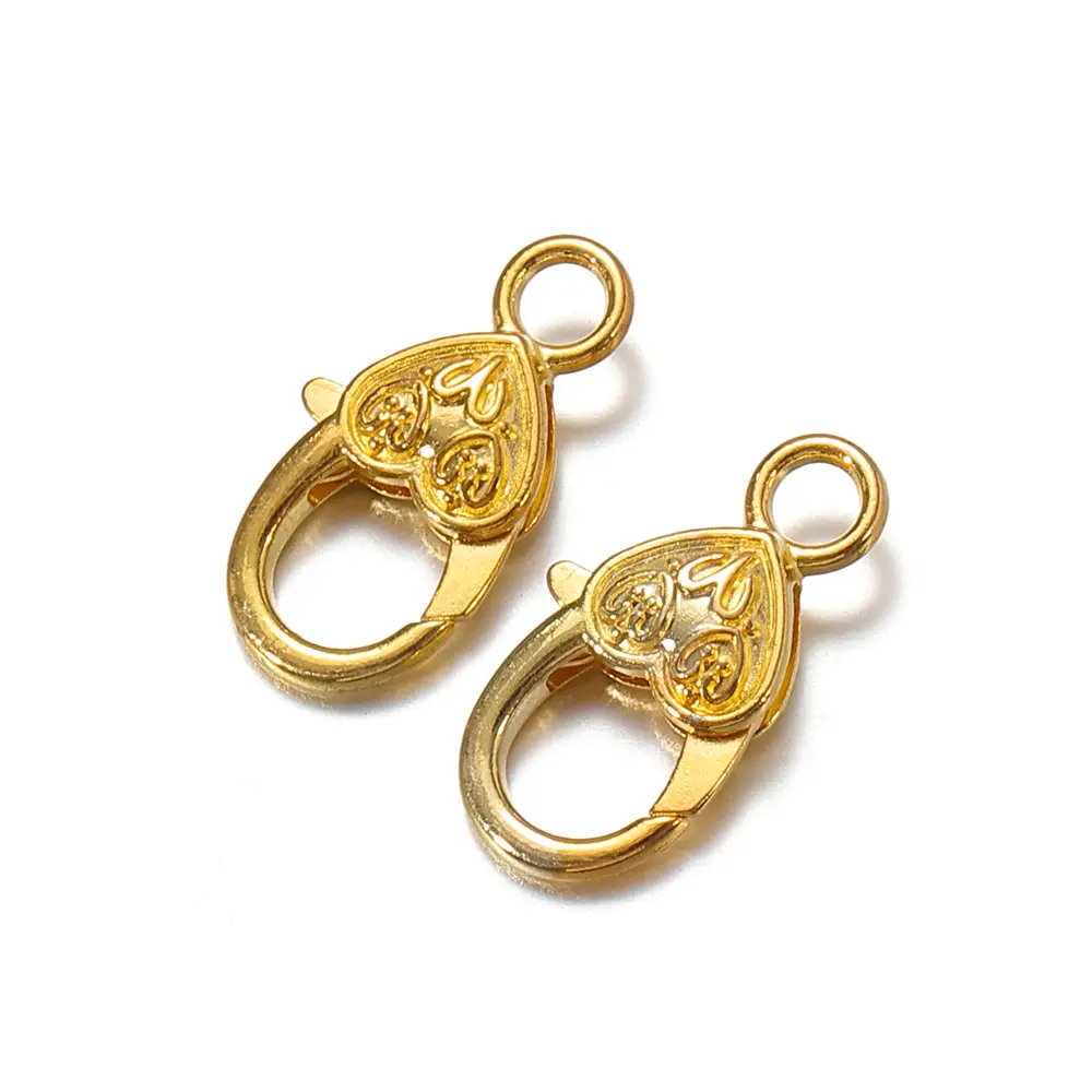 Heart Key Chain Jewelry with Big Lobster Buckle Set - Image 2