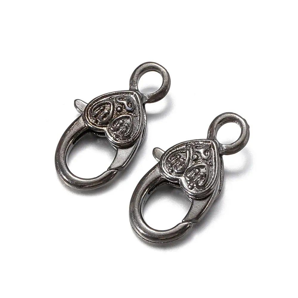 Heart Key Chain Jewelry with Big Lobster Buckle Set - Image 3
