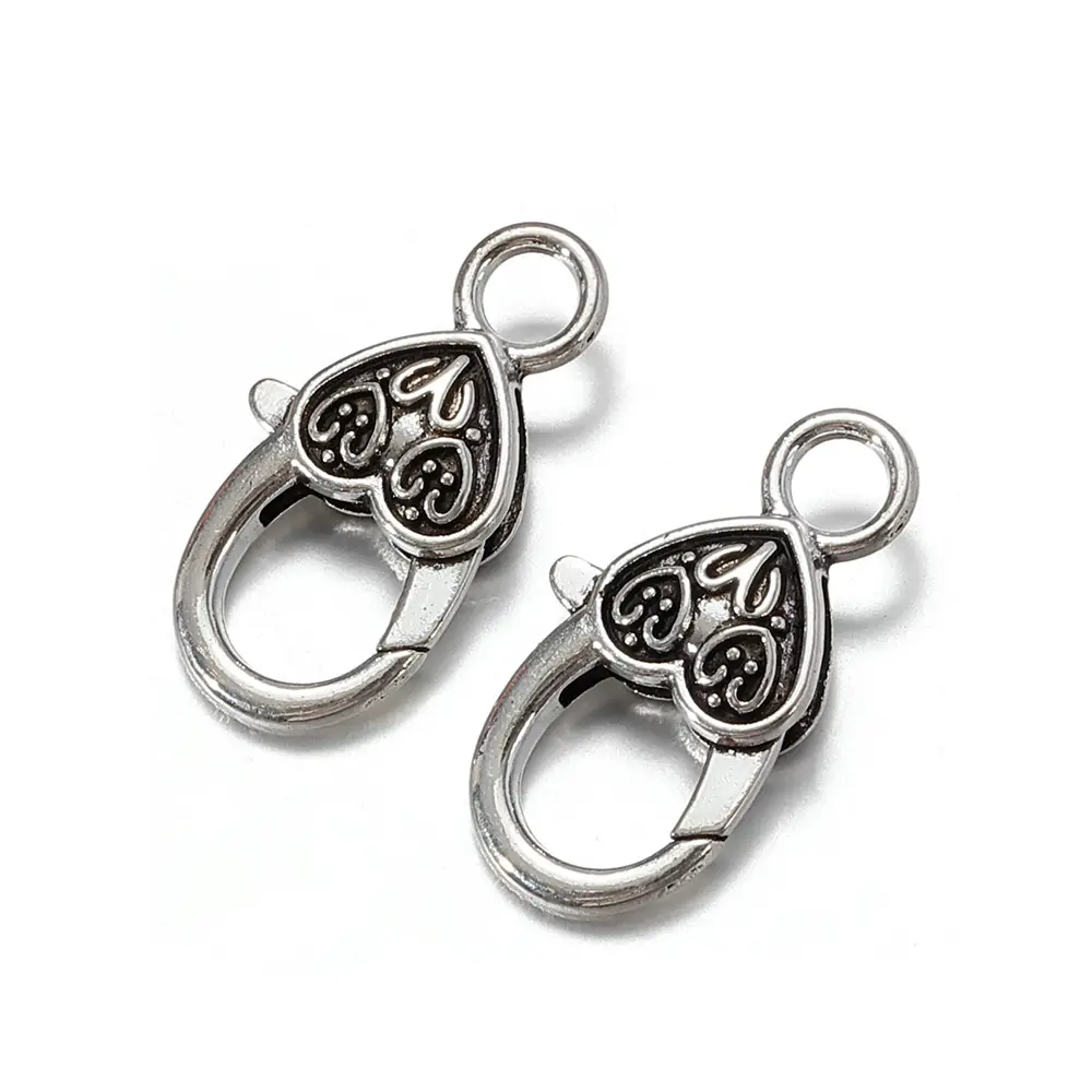 Heart Key Chain Jewelry with Big Lobster Buckle Set - Image 5
