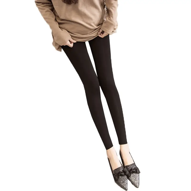 Maternity Leggings Solid Color Slimming Belly Support - Image 9