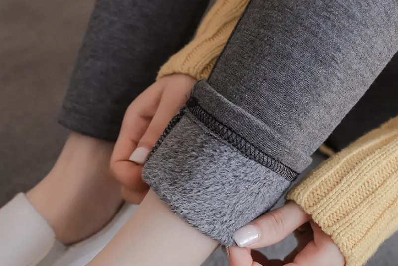 Maternity Leggings Solid Color Slimming Belly Support - Image 4