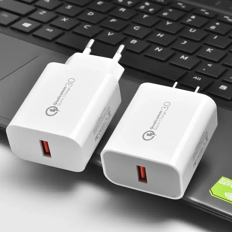 5V3A QC3.0 Fast Charging Phone Charger European American Standard - Image 4
