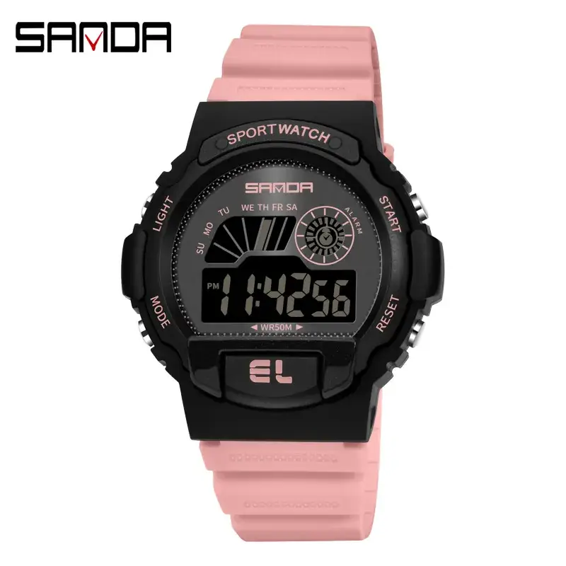 Sanda Sports Electronic Watch for Boys Teens Waterproof Multifunctional - Image 8