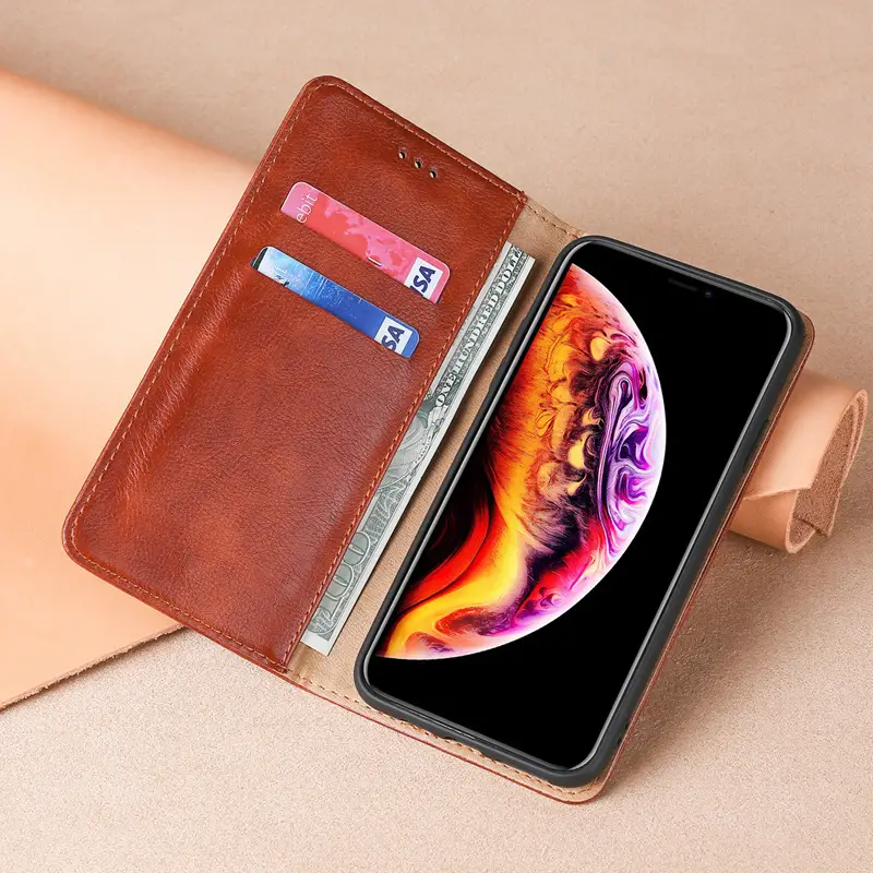Magnetic Leather Mobile Case for S20 Pro — feature 5