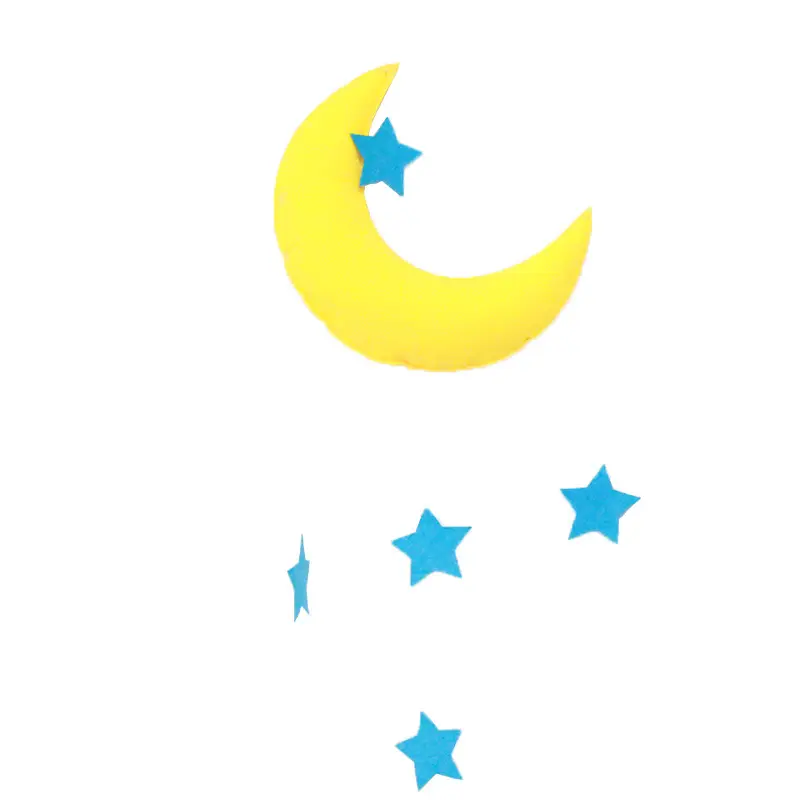Children's Decorated Basket with Moon Decorations - Image 13
