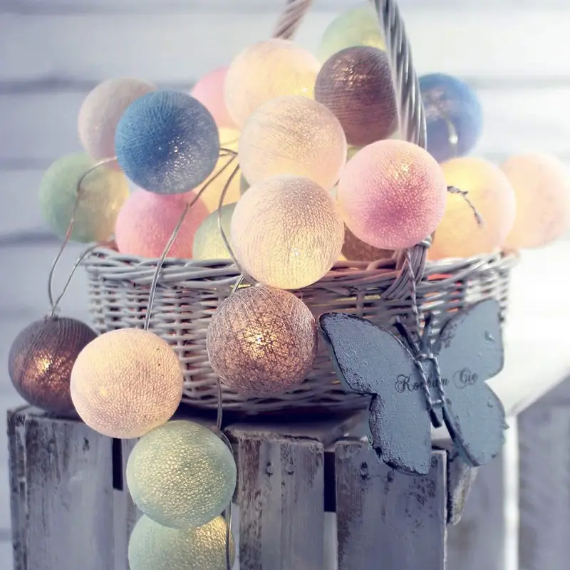 Children's Decorated Basket with Moon Decorations - Image 7