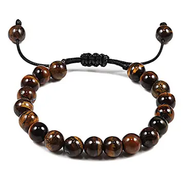 Multi-Layered Rose Quartz Beaded Bracelet with Frosted Stones — feature 6