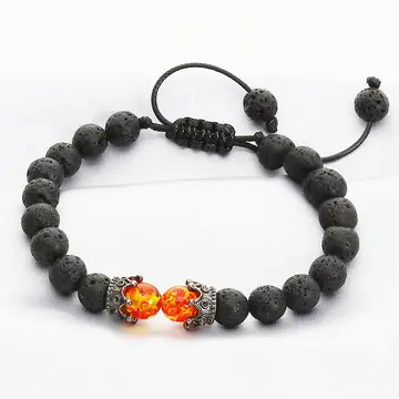 Multi-Layered Rose Quartz Beaded Bracelet with Frosted Stones — feature 7