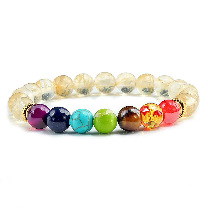 Multi-Layered Rose Quartz Beaded Bracelet with Frosted Stones