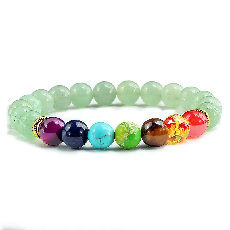 Multi-Layered Rose Quartz Beaded Bracelet with Frosted Stones