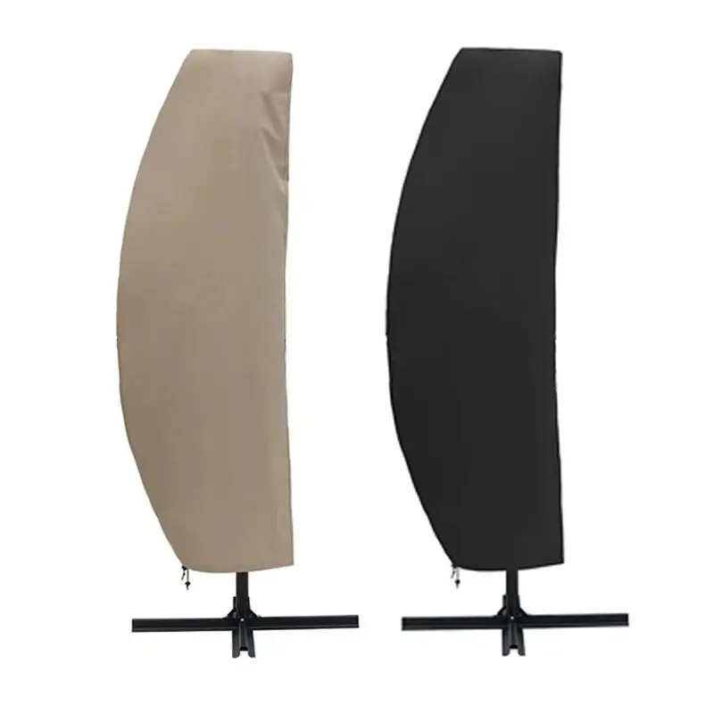 Waterproof Garden Umbrella Cover Black Dust Proof - Image 5