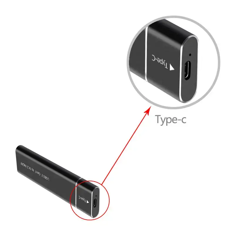 Solid State Sata USB3.1 M.2 Drive Box - Image 5