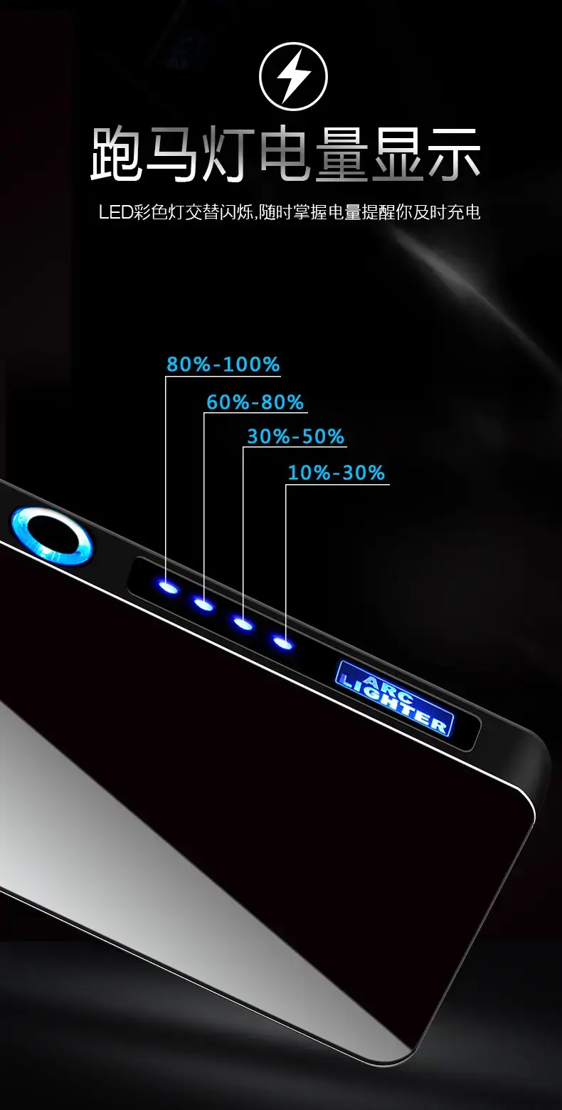 Digital Charging Lighter with Windproof Design — feature 3