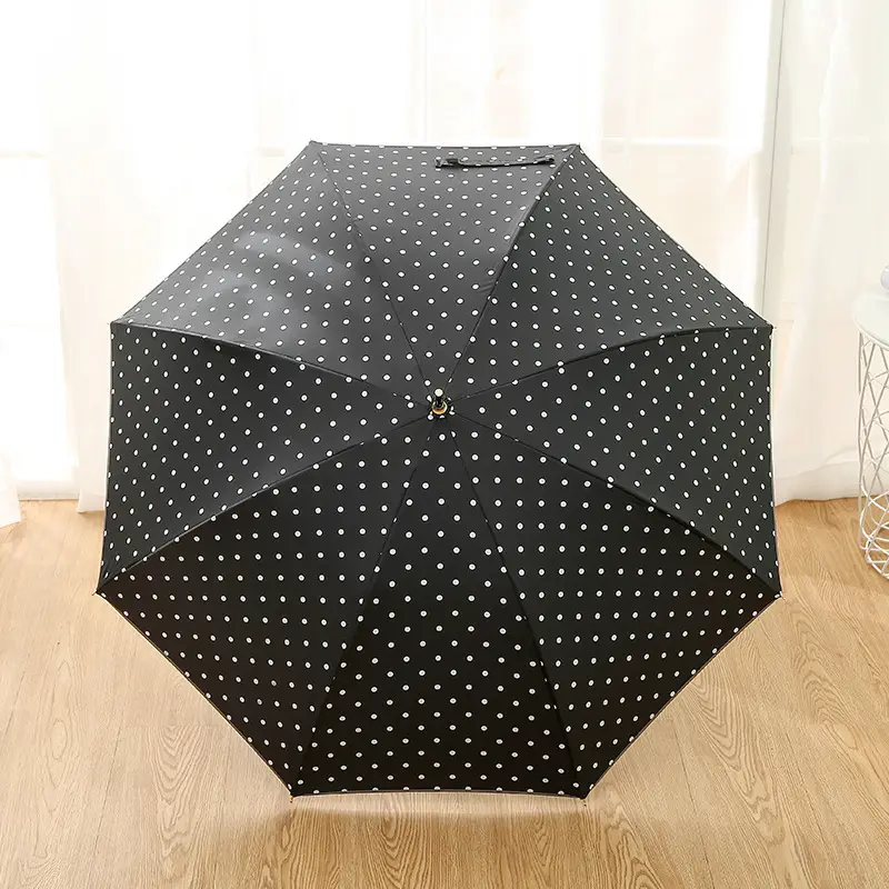 Da Guangming Wave Point Umbrella Black Rubber 585*8K Hook - Image 7