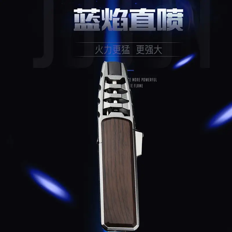 Zhongbang 588 Fire Torch Lighter with Wooden Grip - Image 7