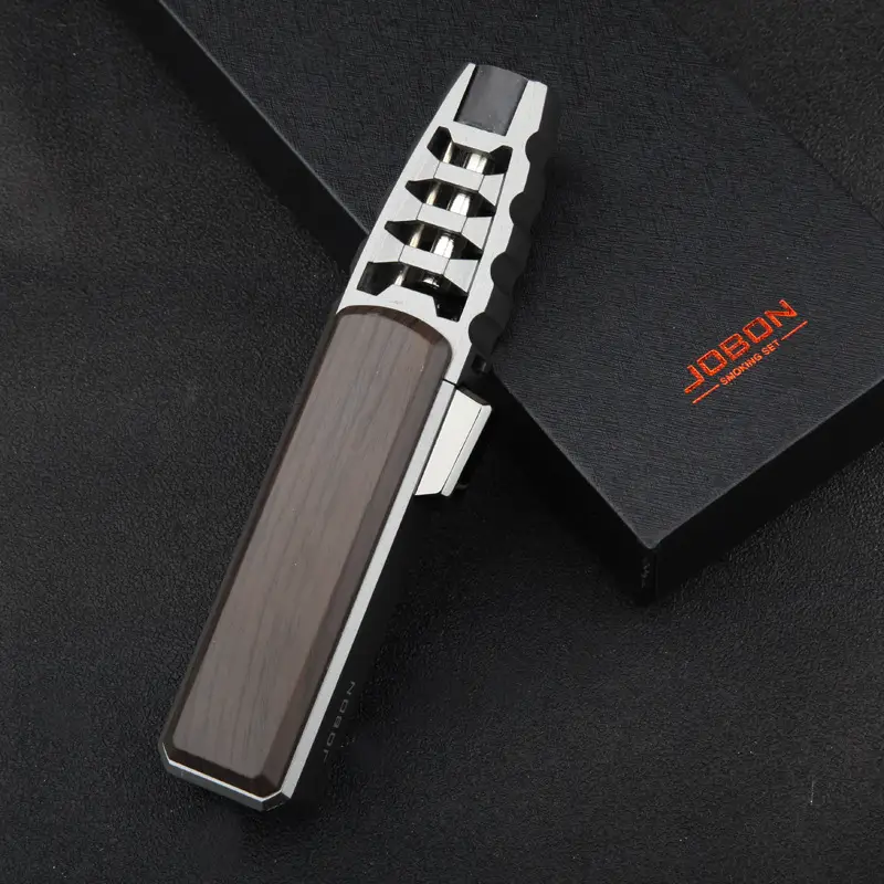 Zhongbang 588 Fire Torch Lighter with Wooden Grip - Image 2