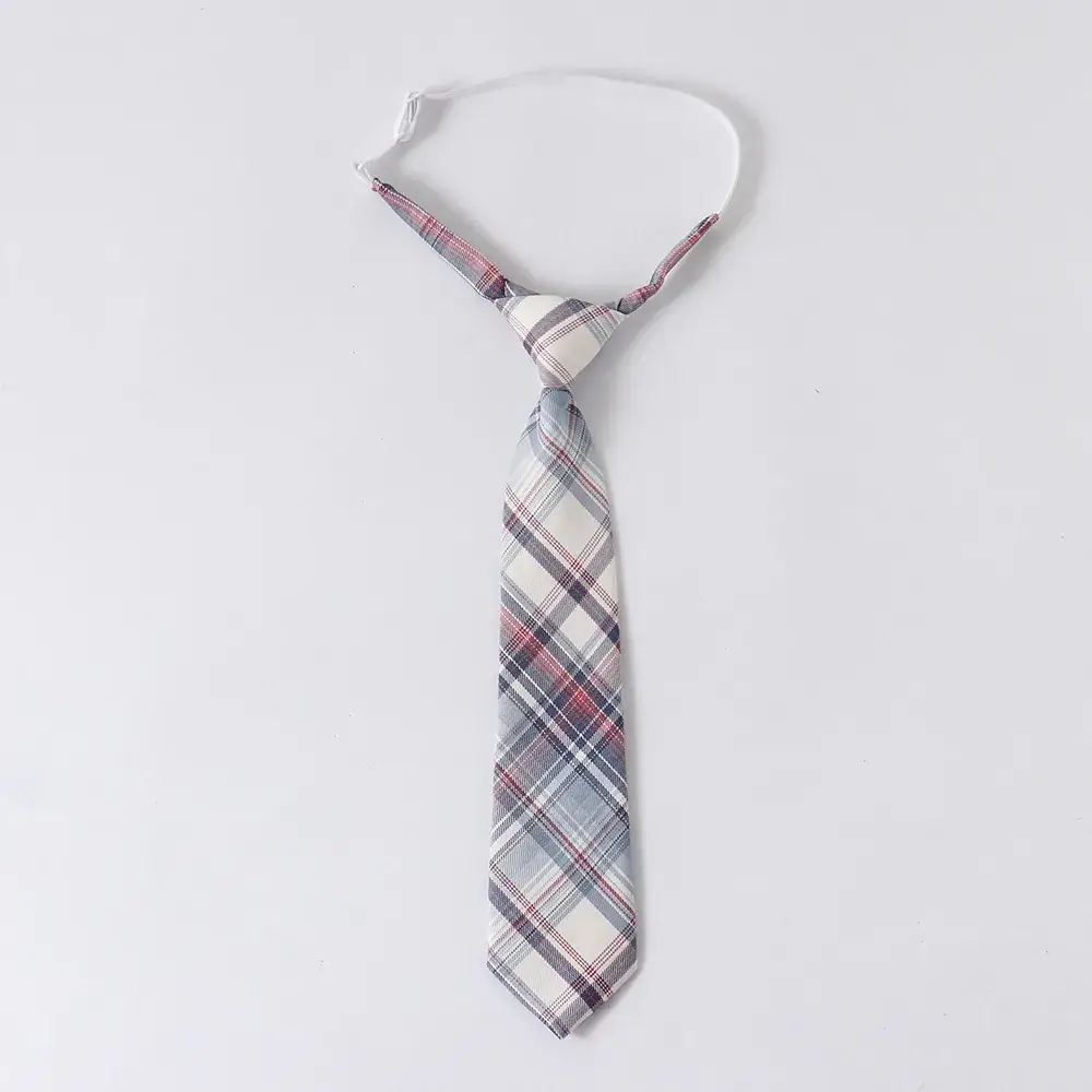 Plaid Bow Tie for Men Collar Student Shirt - Image 2