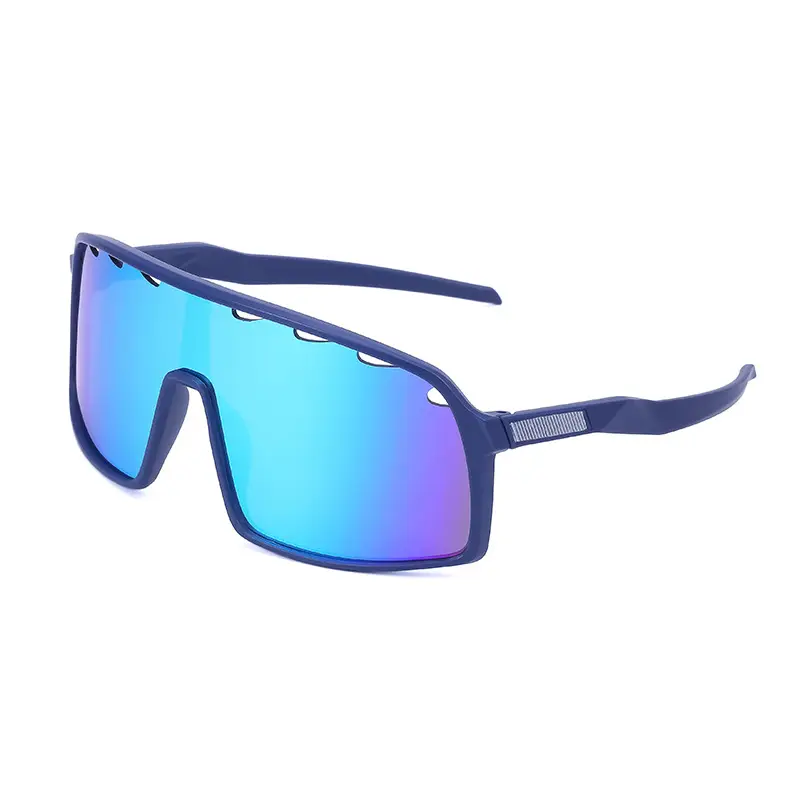 Men's One-Piece Sunglasses Red Gradient UV400 - Image 15