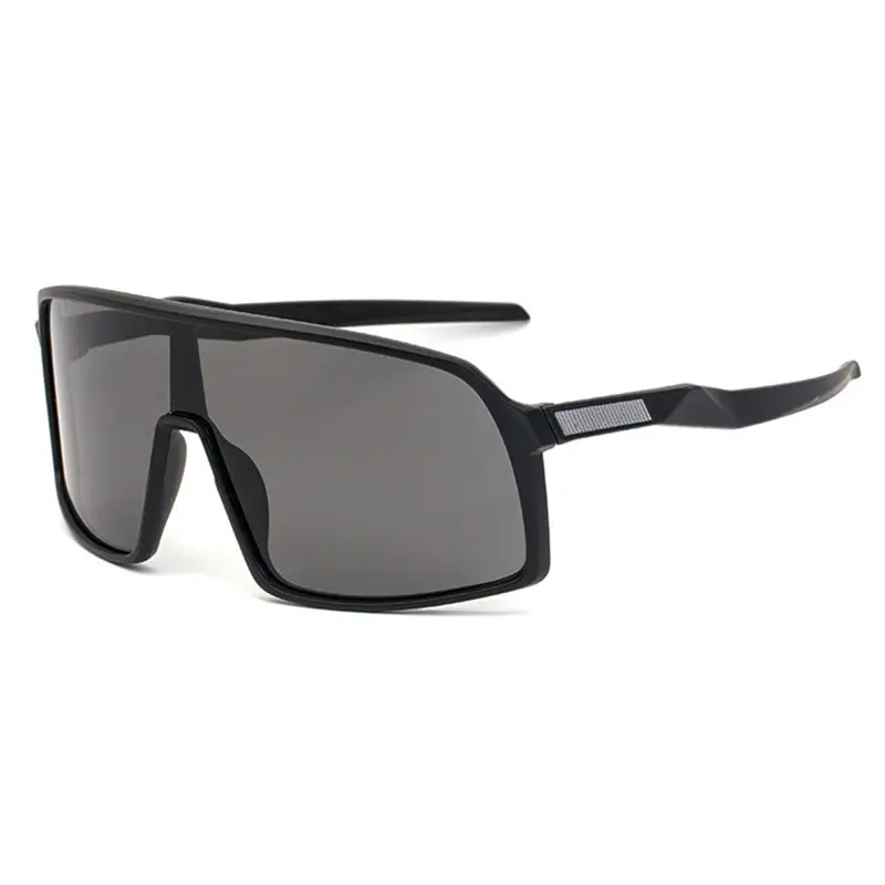 Men's One-Piece Sunglasses Red Gradient UV400 - Image 7