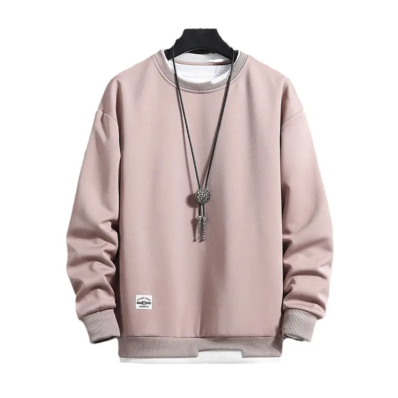 Men's Velvet Sweatshirt Long Sleeve Casual Top - Image 15