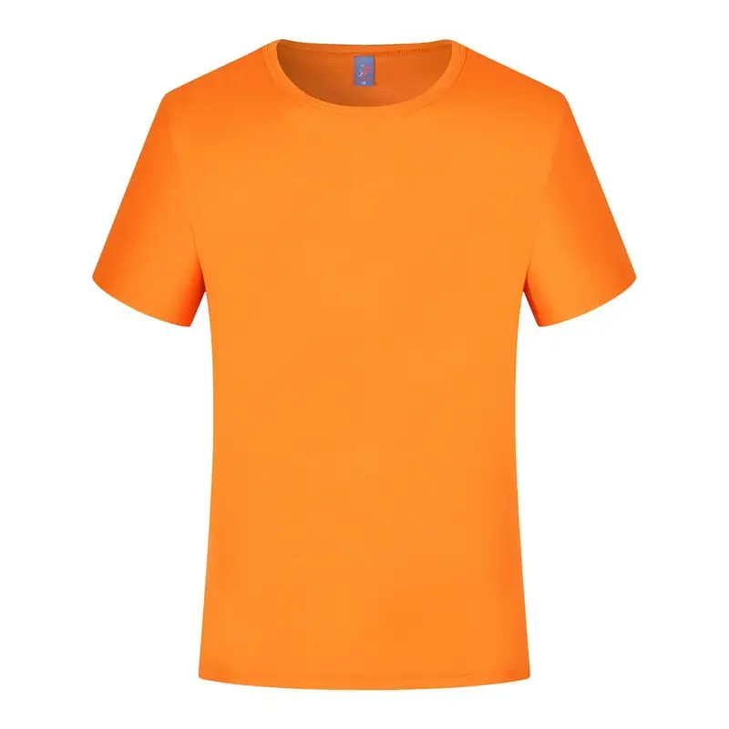 Yellow Round Neck T-Shirt for Men - Image 3
