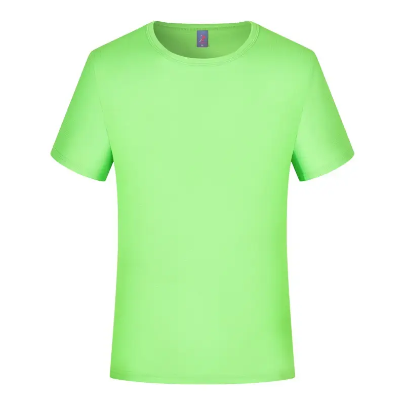 Yellow Round Neck T-Shirt for Men - Image 4