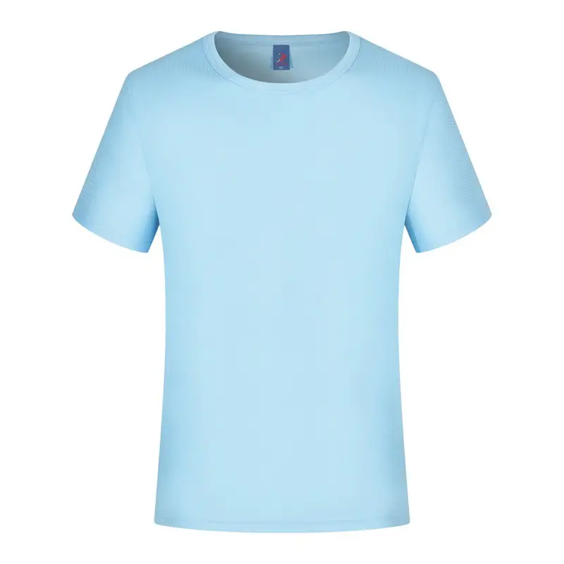 Yellow Round Neck T-Shirt for Men - Image 10