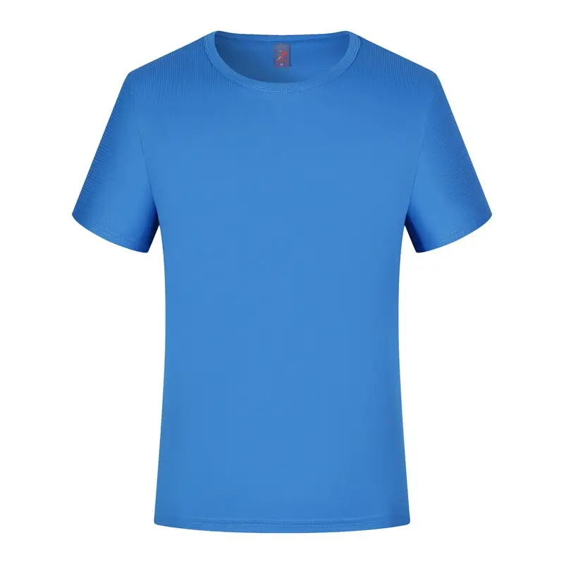 Yellow Round Neck T-Shirt for Men - Image 8