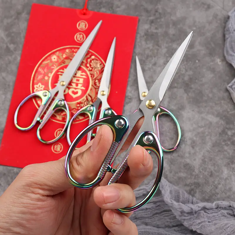 Lin Taizuo Stainless Steel Paper Cut Scissors A101 - Image 13