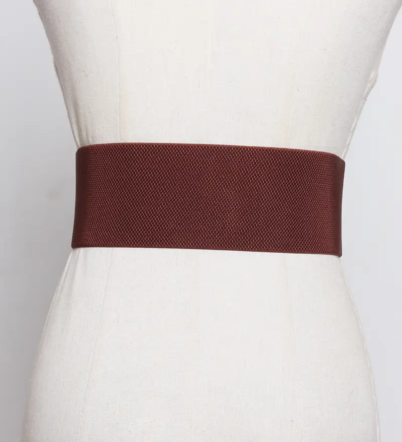 Patent Leather Women's Belt with Buckle - Image 7