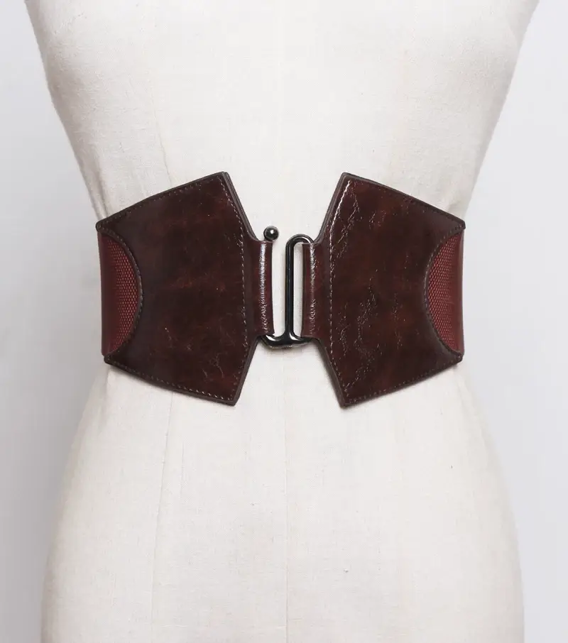 Patent Leather Women's Belt with Buckle — feature 1