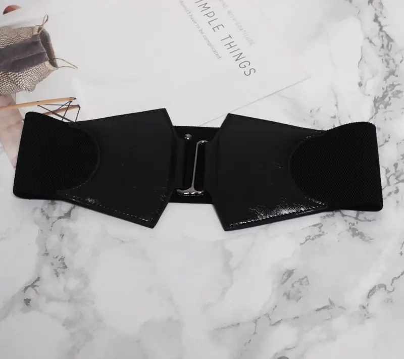 Patent Leather Women's Belt with Buckle — feature 12