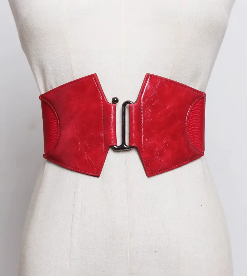 Patent Leather Women's Belt with Buckle — feature 4