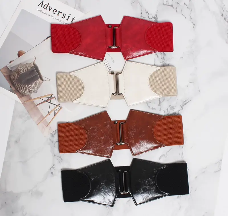 Patent Leather Women's Belt with Buckle — feature 6