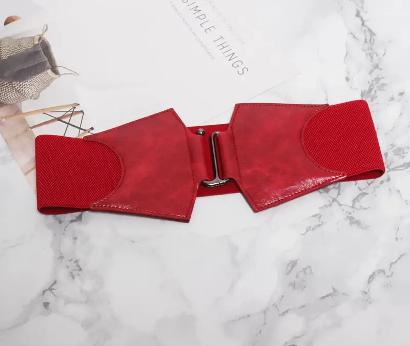 Patent Leather Women's Belt with Buckle — feature 9