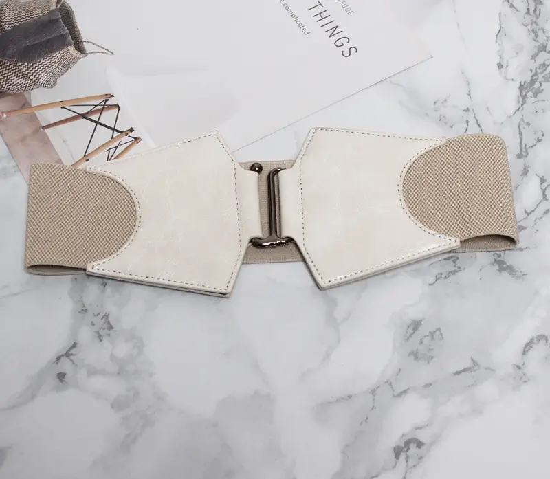 Patent Leather Women's Belt with Buckle - Image 5