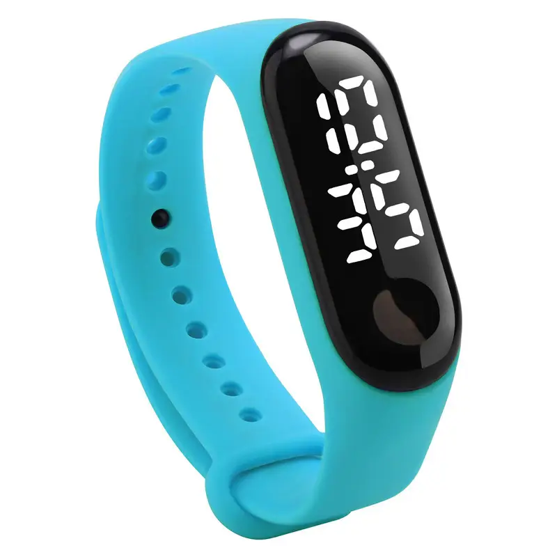 Pink Digital Watch with Time & Calendar Display - Image 2