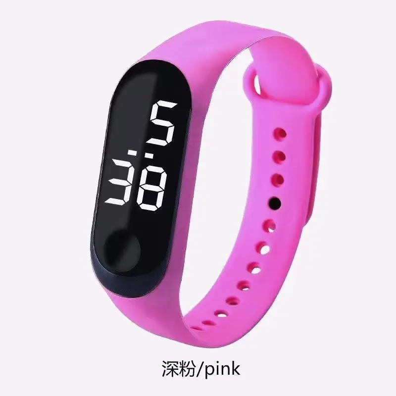 Pink Digital Watch with Time & Calendar Display - Image 8