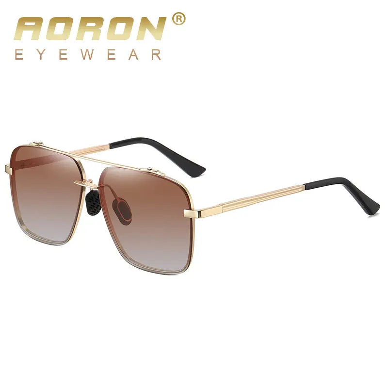 Men Polarized Half Frame Sunglasses Yellow Light Driving Night Vision - Image 10